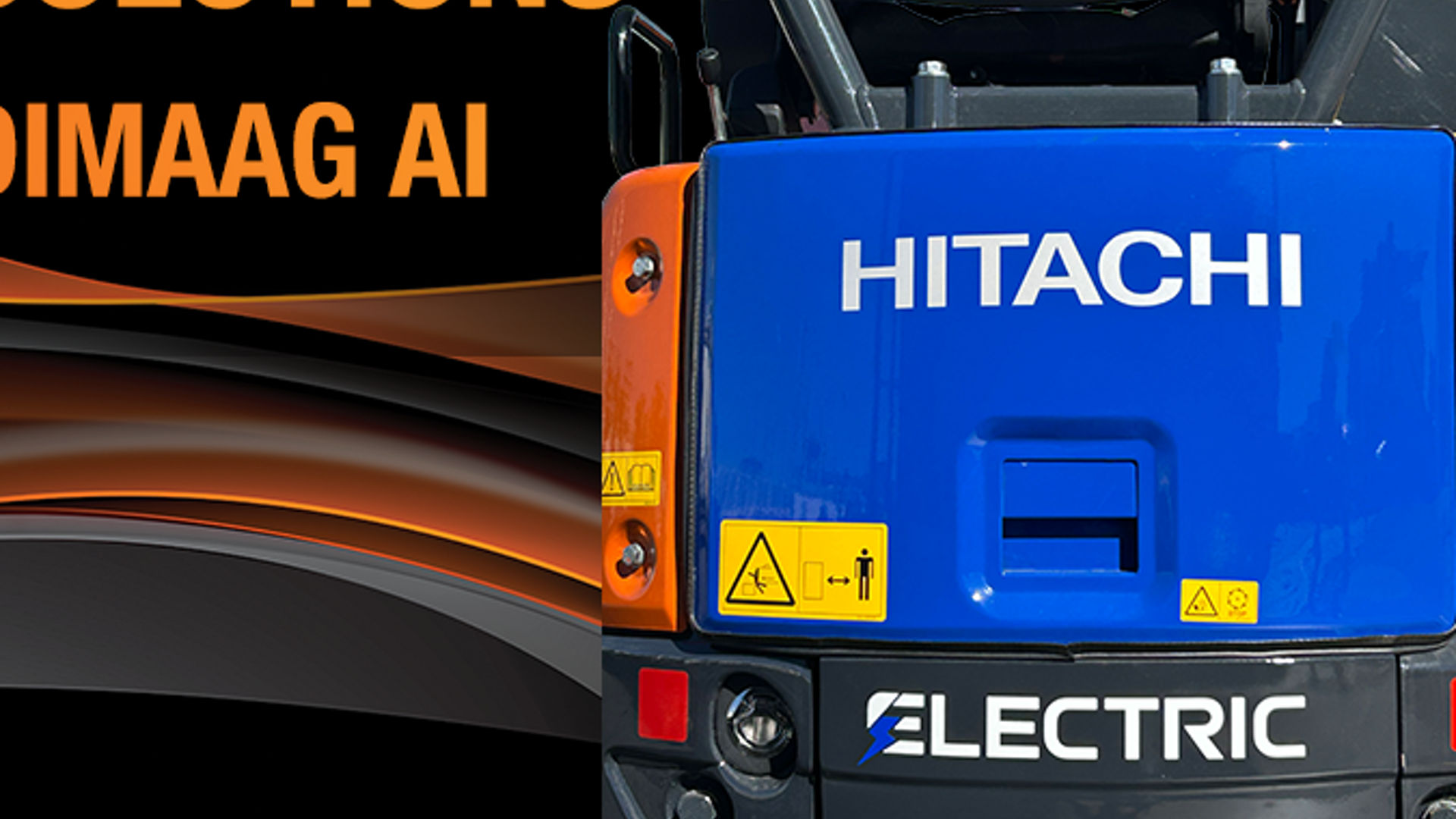 Hitachi Construction Machinery Partners with DIMAAG to Exhibit a
